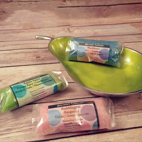 Aromaterapeutické granule s vůní dětského pudru na pomalé vaření