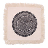 Tyyny Musta Mandala 60x60 cm