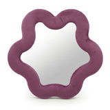 Specchio Morbido Ondulato – Stella – Malva (33x31x2,3cm)