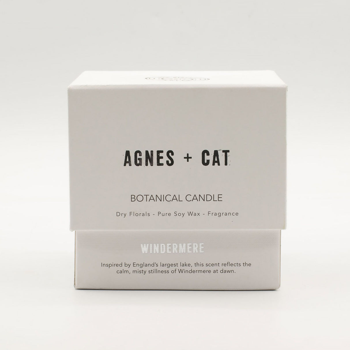 Agnes + Cat botanická sójová sviečka – Windermere