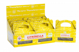 Backflow Incense Cones Citronella 24-Pack Satya
