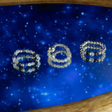 Nymph Spirit Gemstone Ring Set – Northern Lights