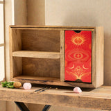 Three Section Tarot Box with Card Holder, Tarot card Box