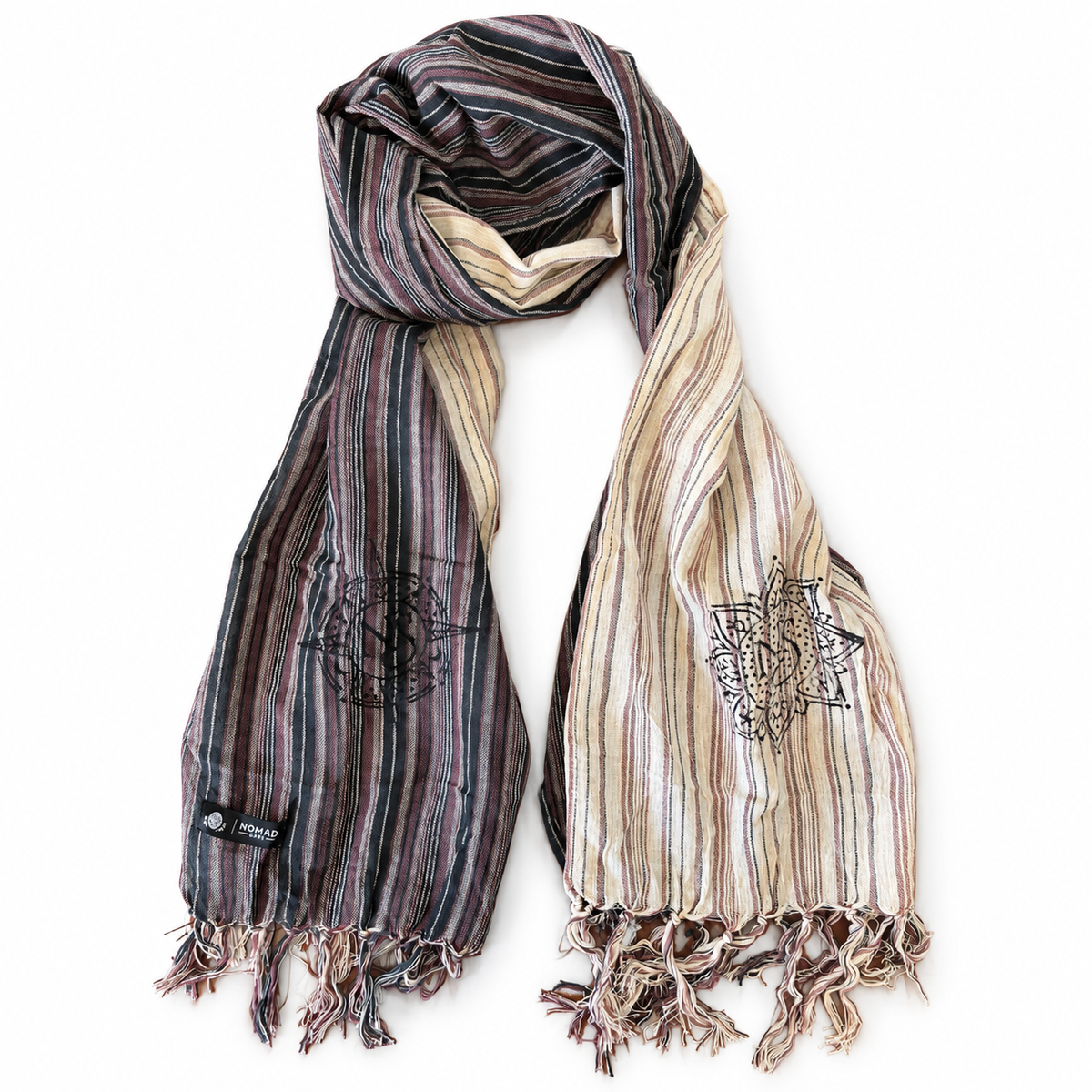 Nomad Sari - Travel Blessing Scarf - 170 × 50 cm - Nomad Comass