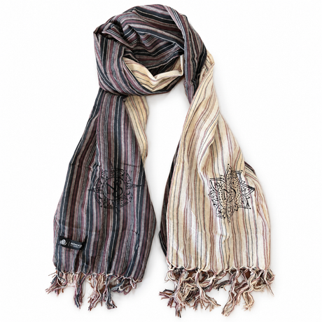 Nomad Sari - Travel Blessing Scarf - 170 × 50 cm - Nomad Comass