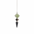 Builder of Realms - Three Piece Pendulum - Black Agate - Green Aventurine - Tiger Eye