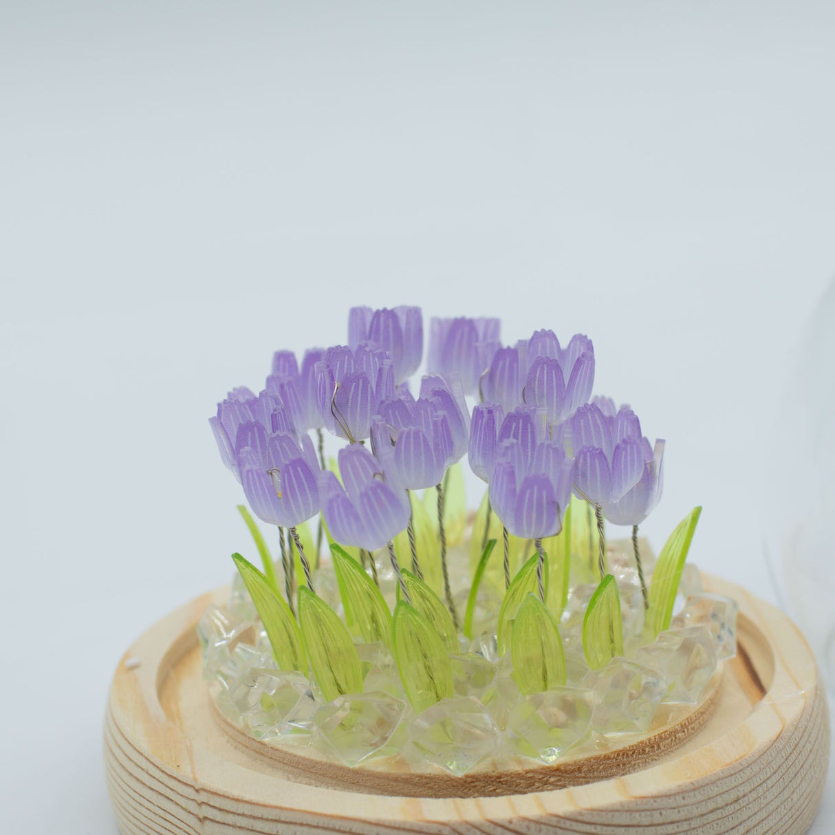 Floral Glow Garden Dome – 20 Tulips – LED USB