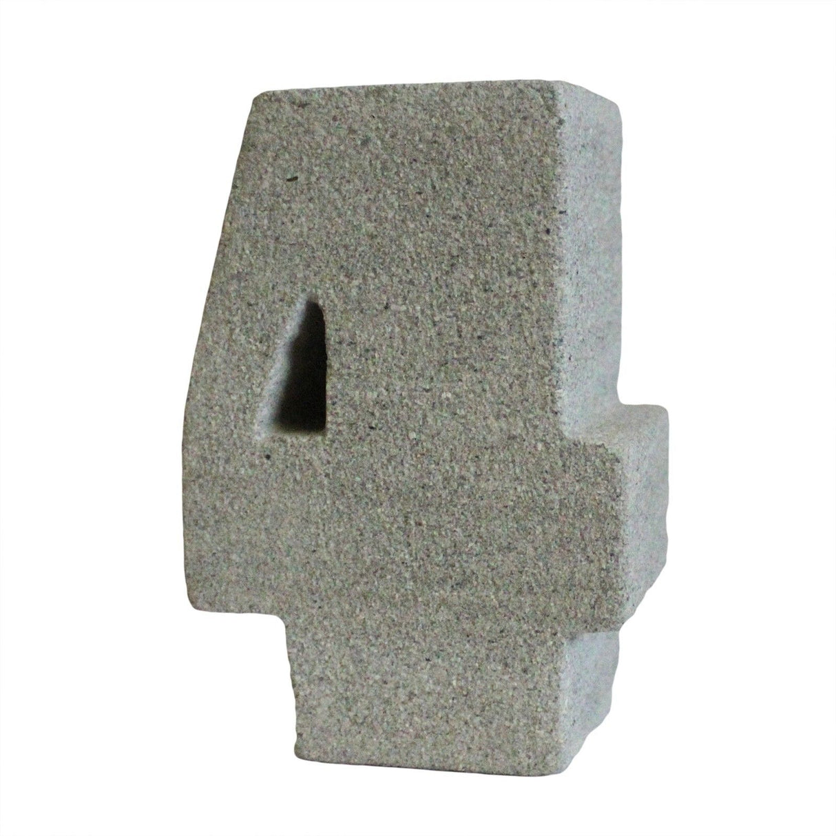 Porte-bougie numéro 4, granit