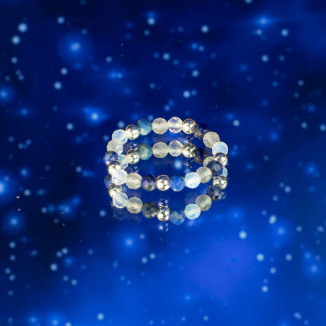 Nymph Spirit Gemstone Ring Set – Northern Lights