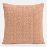Classic Cushion Cover - Burgundy Squares - 60 × 60 cm - Jumbo Style