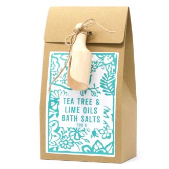 Himalájská koupelová sůl Tea Tree a Limetka 500g