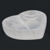 Selenite Heart Bowl 15cm