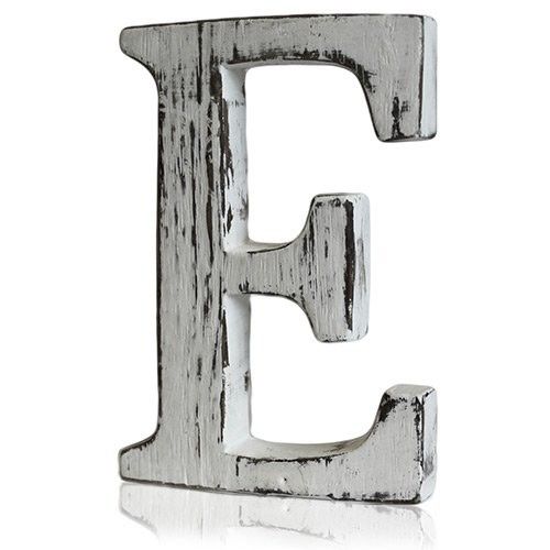Shabby Chic Letter E