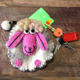 Trousse zippée Mouton Heureux Assorti