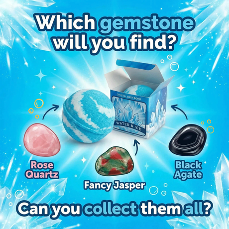 Elementálna kryštálová bomba do kúpeľa - Voda