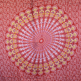 Sarong Pink Rose Mandala Beach Wrap
