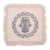 Tyyny Vihreä Hamsa Mandala 45x45 cm