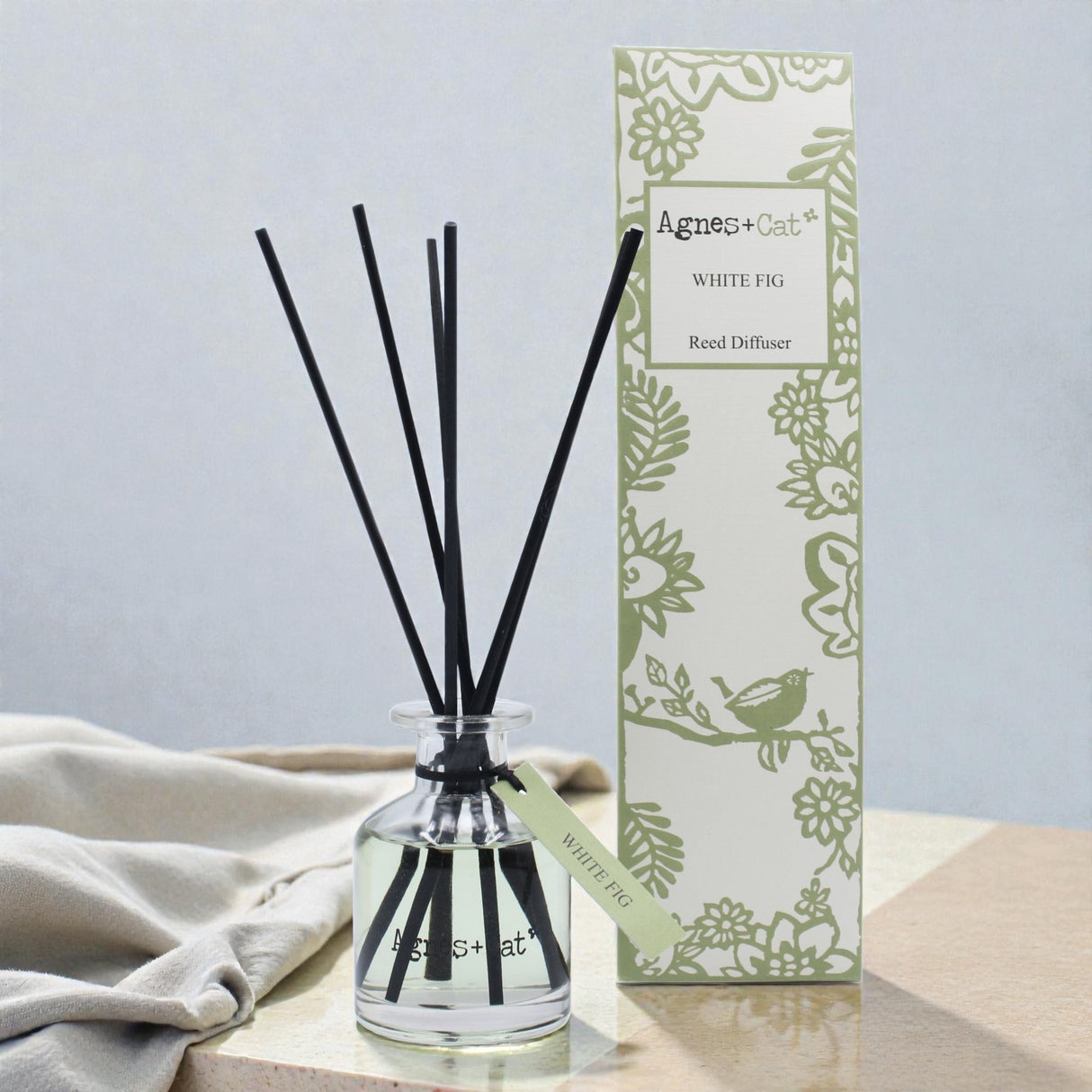 140 ml Reed Diffuser – Hvid Figen