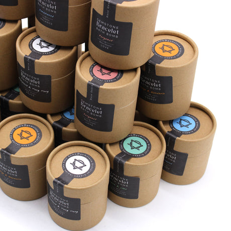 Koupelová bomba Růženínový náramek z drahokamu Bergamot