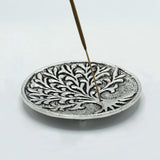 Incense Stick Holder Tree of Life Aluminium 10cm