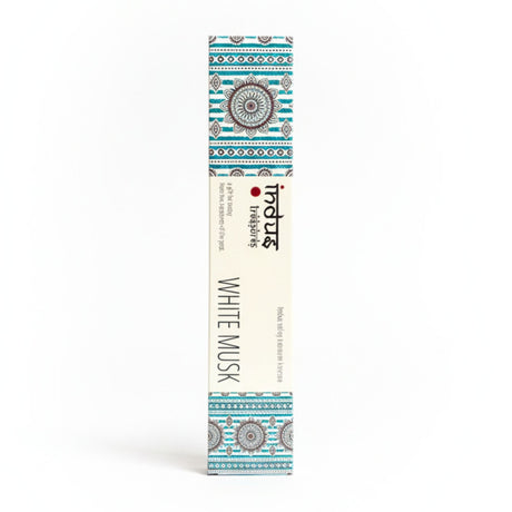 White Musk Incense Sticks 15g Indus Treasures