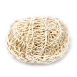 Sisalový exfoliačný kúpeľný špongia, okrúhly vankúšik