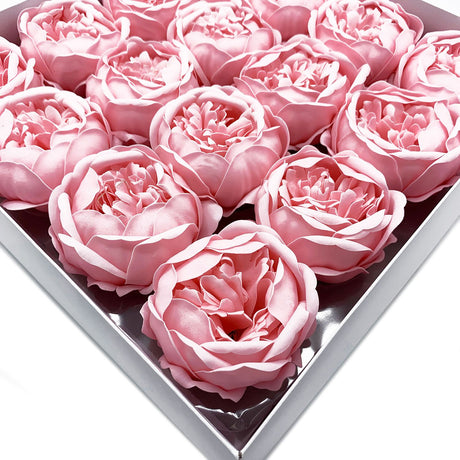 Soap Flowers Peony Extra Large Pink 10 Pack