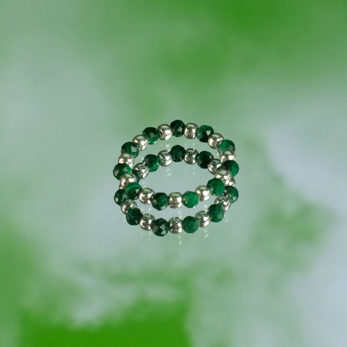 Nymph Spirit Gemstone Ring Set – Forest Spirit