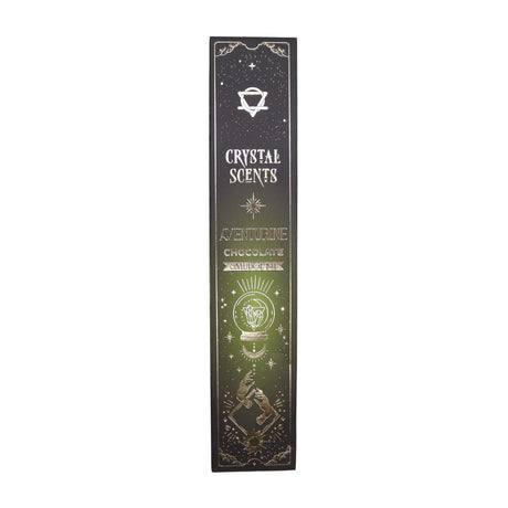 Aventurijn Kristal Geur Smudge Wierook – Chocolade