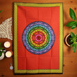 Cotton Wall Art (70x110cm) – Rainbow Flower of Life, Tapestries