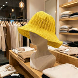 Nomad Sari Floppy Straw Sun Hat – Yellow