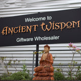 Buddha statue håndskåret suartræ 80cm