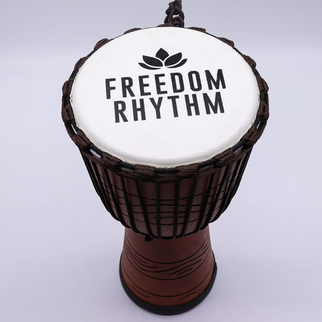 Large Pro Djembe Drum – Freedom Rhythm (high) – 50cm (22cm Diia)