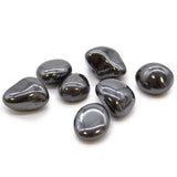 Piedras pulidas de hematita extra grandes, juego de 18 piezas