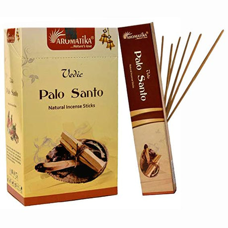 Palo Santo Incense Sticks 12 Sticks Aromatika
