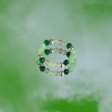 Nymph Spirit Gemstone Ring Set – Forest Spirit