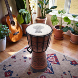 Small Pro Djembe Drum – Soul Sound (low) – Small 30cm (15cm Diia), Djembes Drum