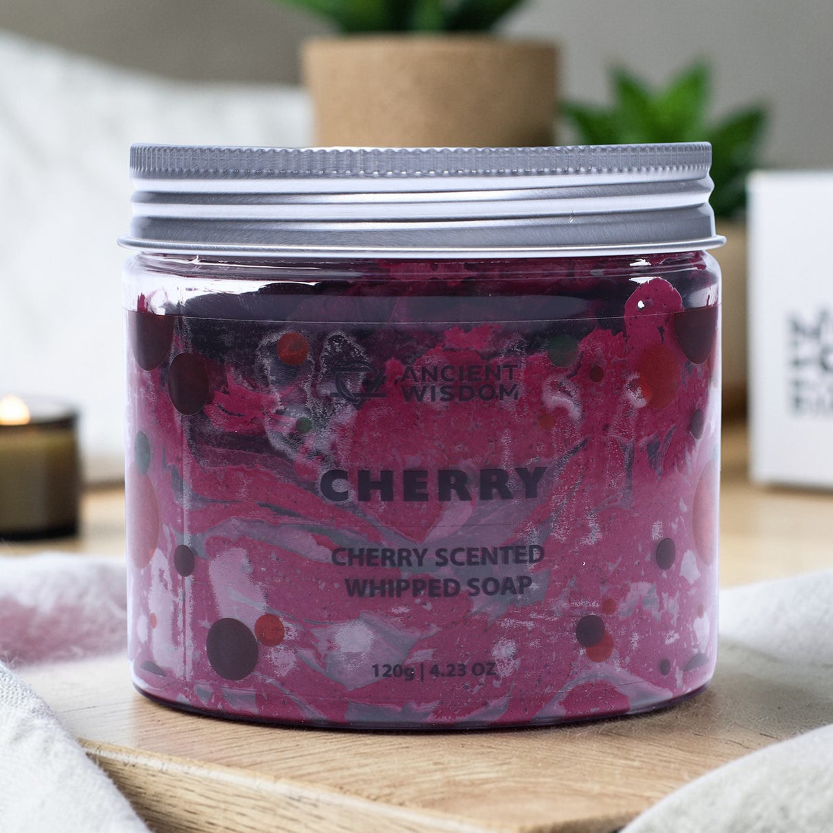 Cherry Whipped Soap 120g