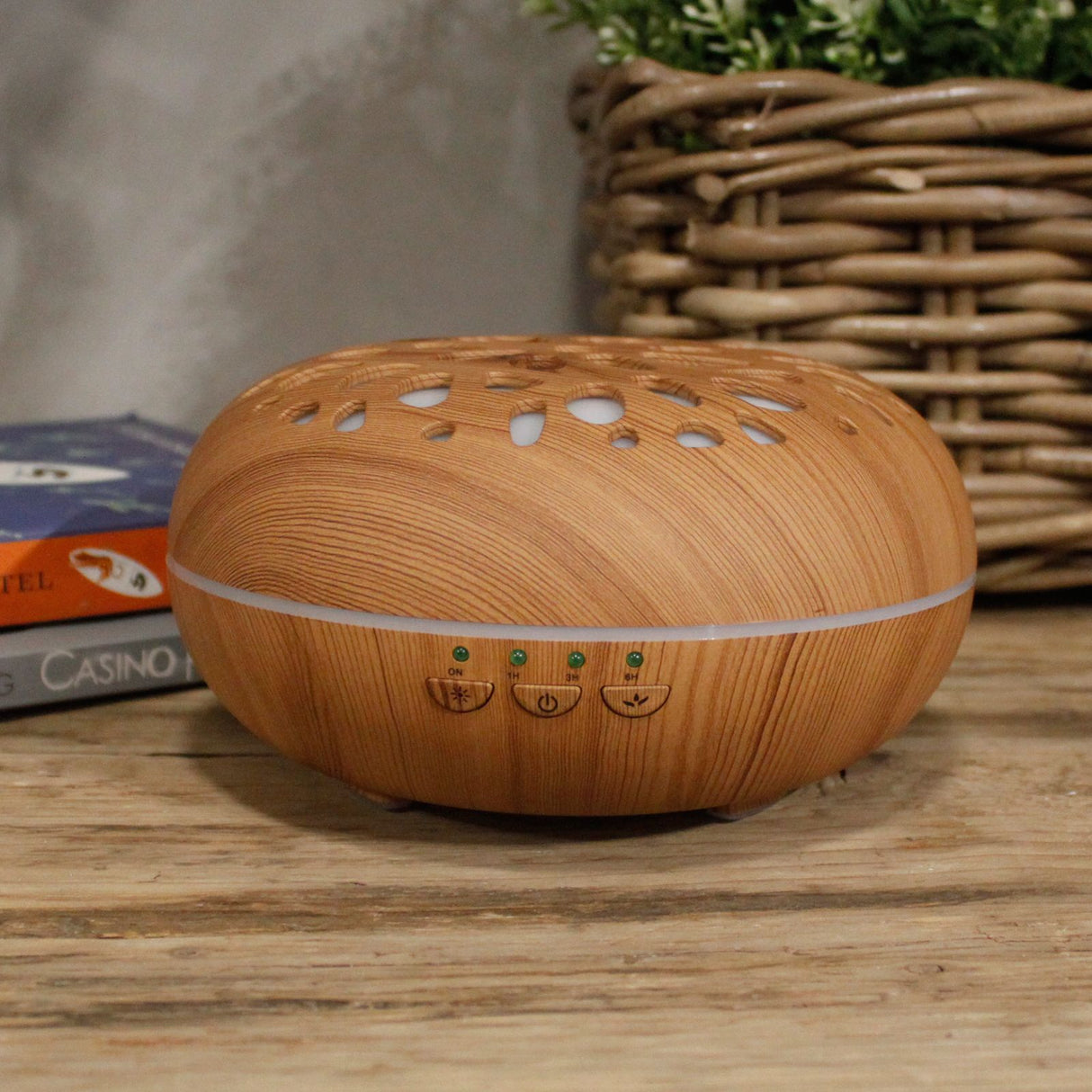 Ultrasonic Essential Oil Diffuser 400ml USB Colour-Changing Oslo