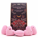 Set Regalo Bombe da Bagno Cuore 5 Pezzi