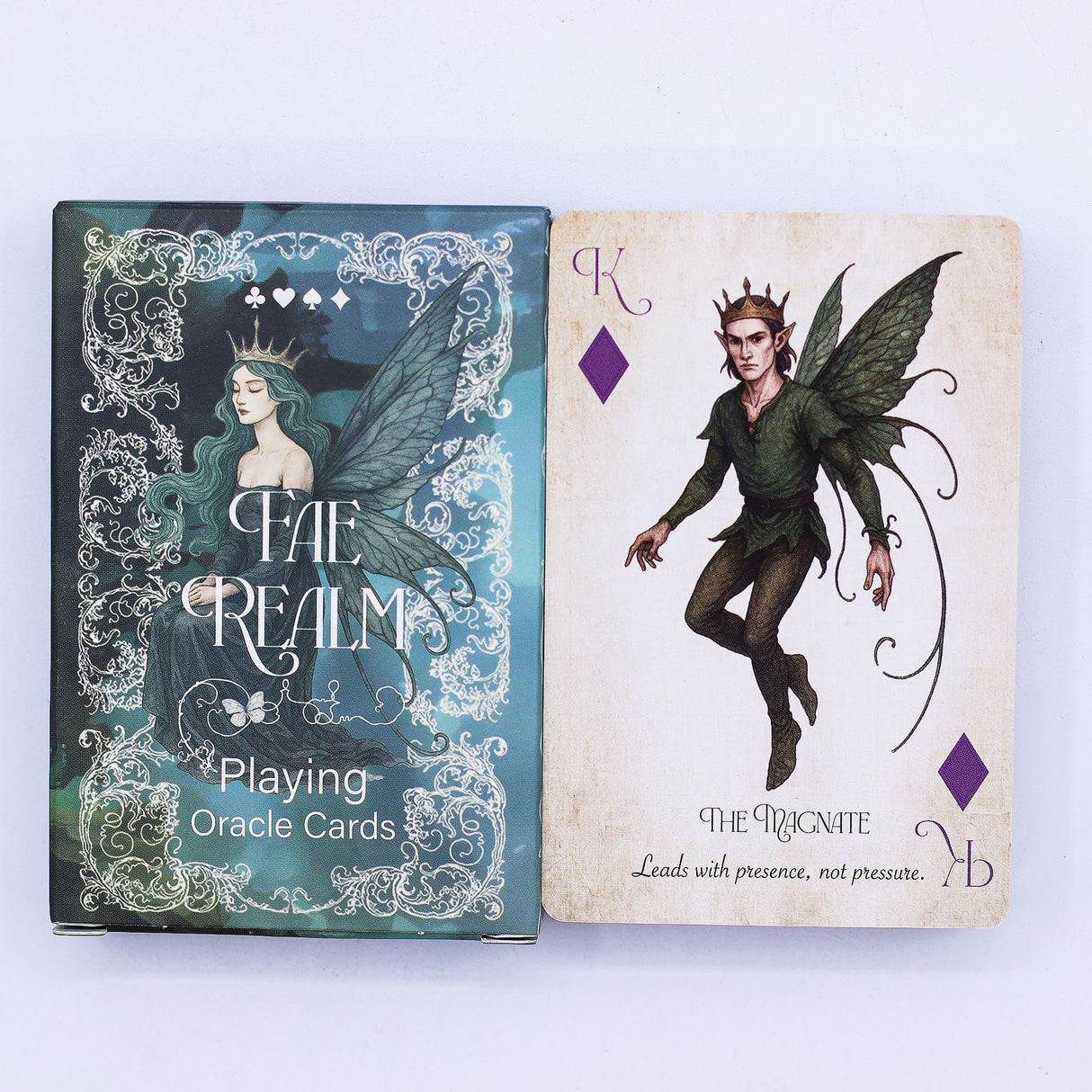 Carte da Gioco e Oracolo Fae Realm – Tema Fatine