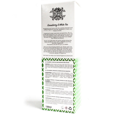 Reed Diffuser Gooseberry And White Tea 120ml