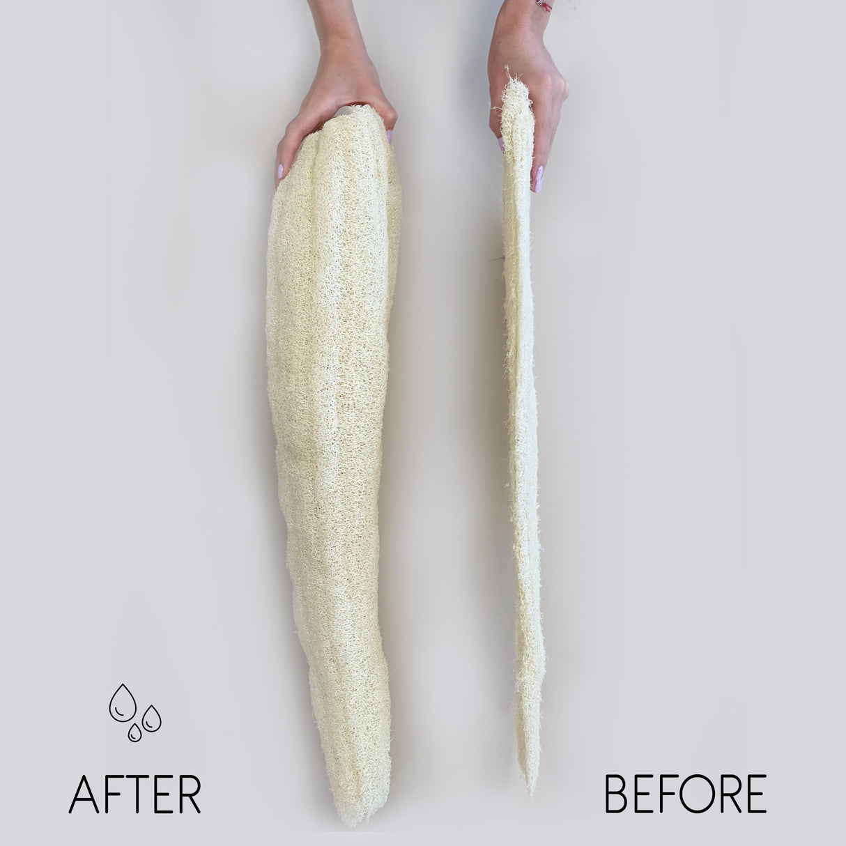 Exfoliačný celistvý lisovaný lufa 23cm egyptský