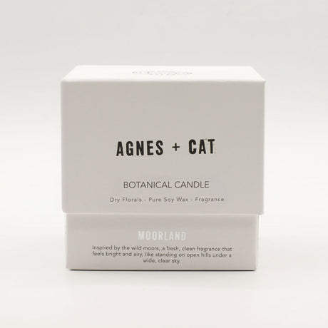 Agnes + Cat botanická sójová sviečka – Moorland