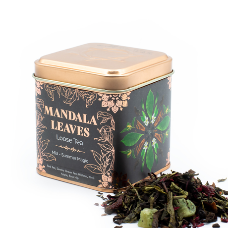 Mid-Summer Magic Pu-erh Sencha Hibiscus Loose Leaf Tea