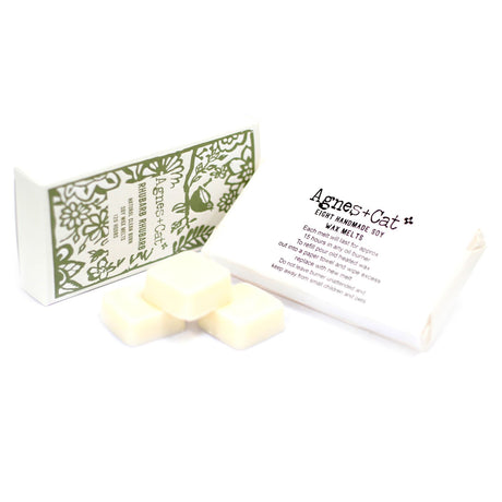 Agnes + Cat Box of 8 Wax Melts – Rhubarb Rhubarb