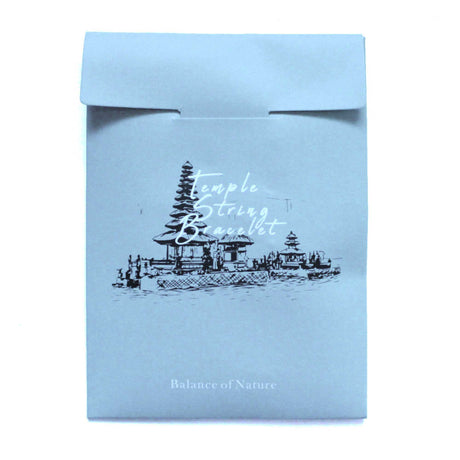 Schnurarmband Balance der Natur Tempel