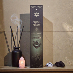 Labradorite Crystal Scents Smudge Incense – Arruda, Incense Sticks