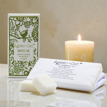 Agnes + Cat Box of 8 Wax Melts – White Fig