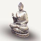 Estatua de Buda Enseñando Loto 2m Oro Antiguo